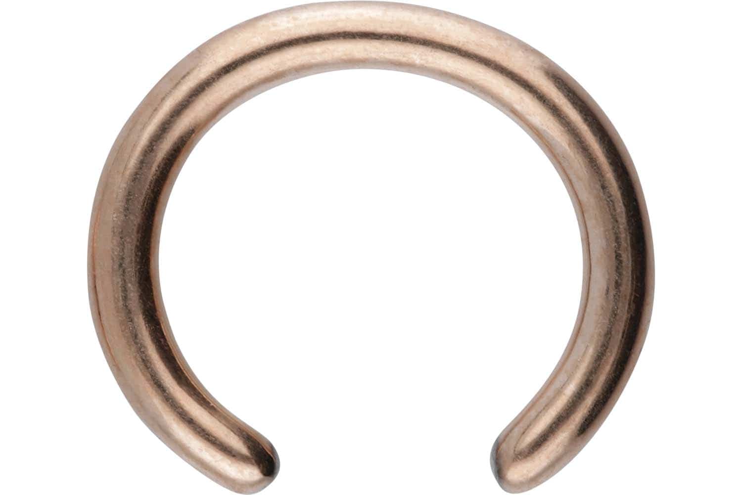 Chirurgenstahl Klemmkugelring Piercing ohne Kugel